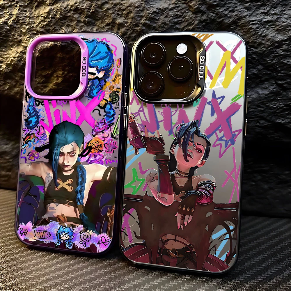 Чехол для телефона Hot Anime Girl J-JinxS LOL для Infinix Hot Note Zero 50 40 30i 20 20s 12 12i 11 Smart 9 8 7 6 5 Pro 5G Back Cover