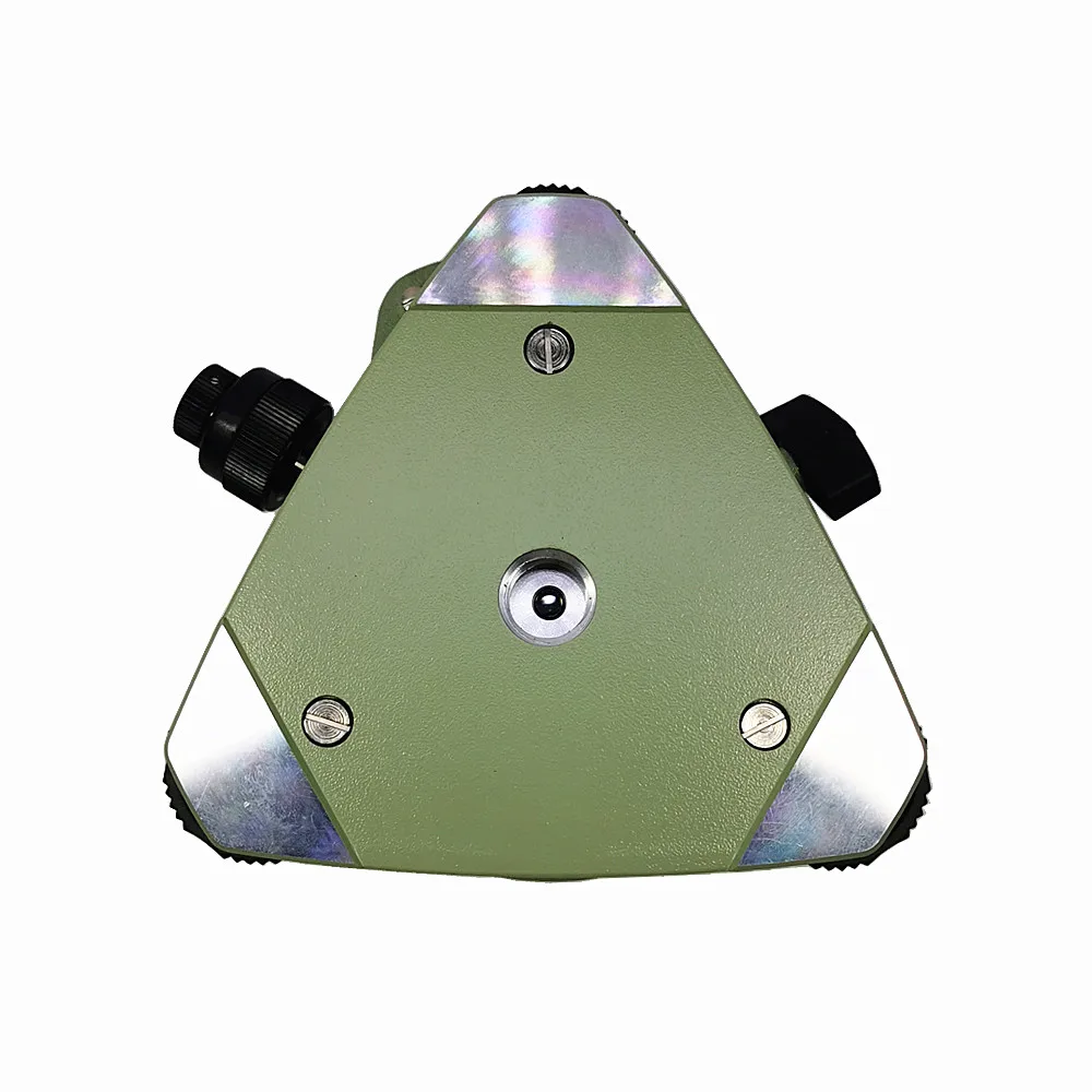 Superior Quality Green Three-Jaw Tribrach With Optical Plummet Compatible Total Stations Surveying