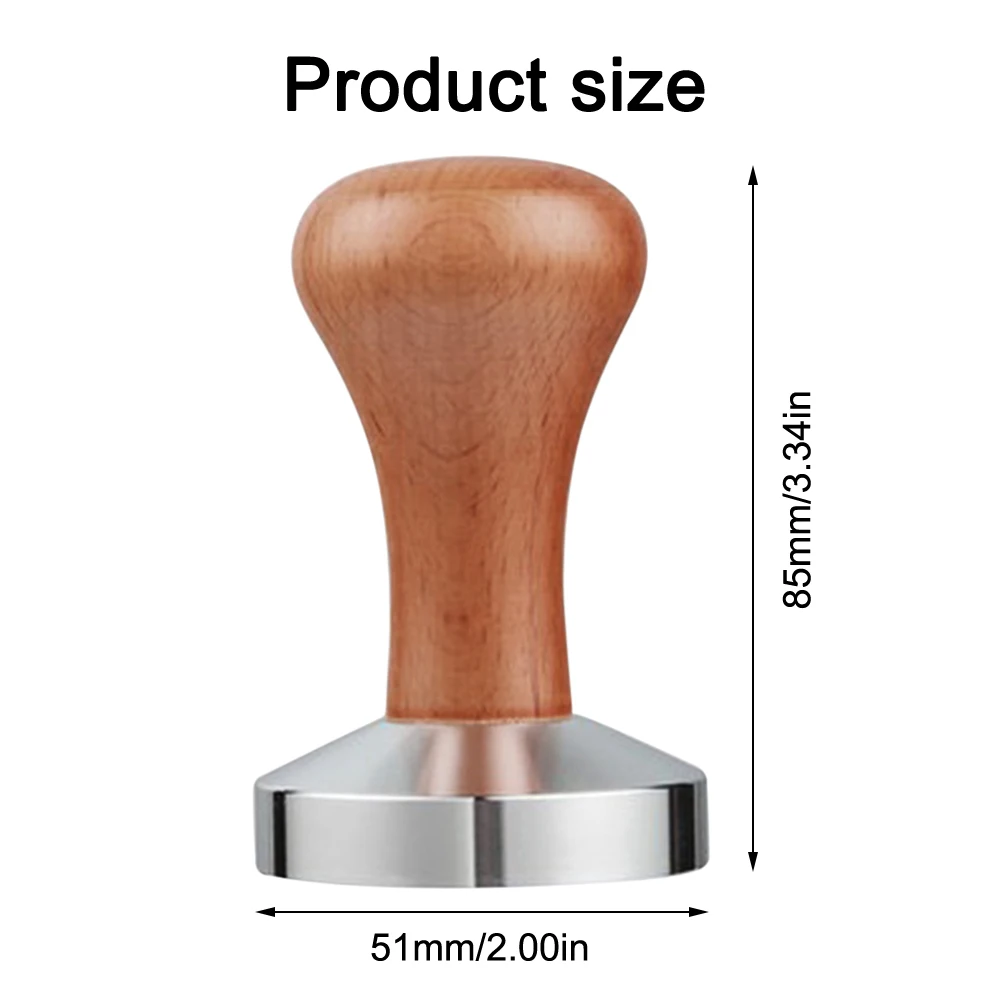 51mm Espresso Tamper Powder Machine Aluminum Coffee Tampers For 51mm Portafilter Kitchen Supply