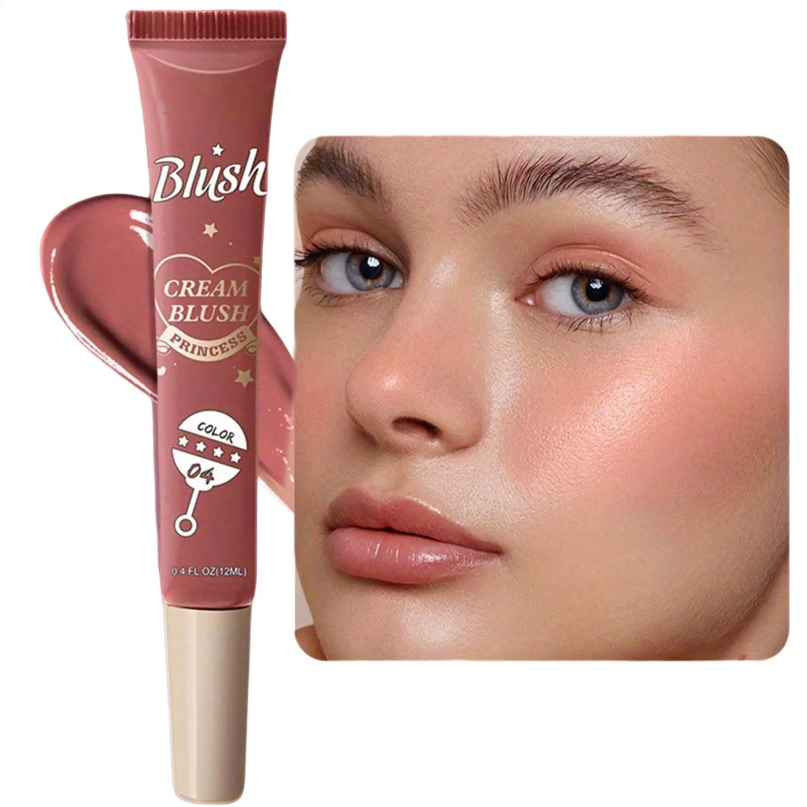 Cream Makeup Blushes Liquid Mousse Cream Blushes Matte Cheek Cream Blushes Liquid Face Bronzer Wand Stick Liquid Blusher