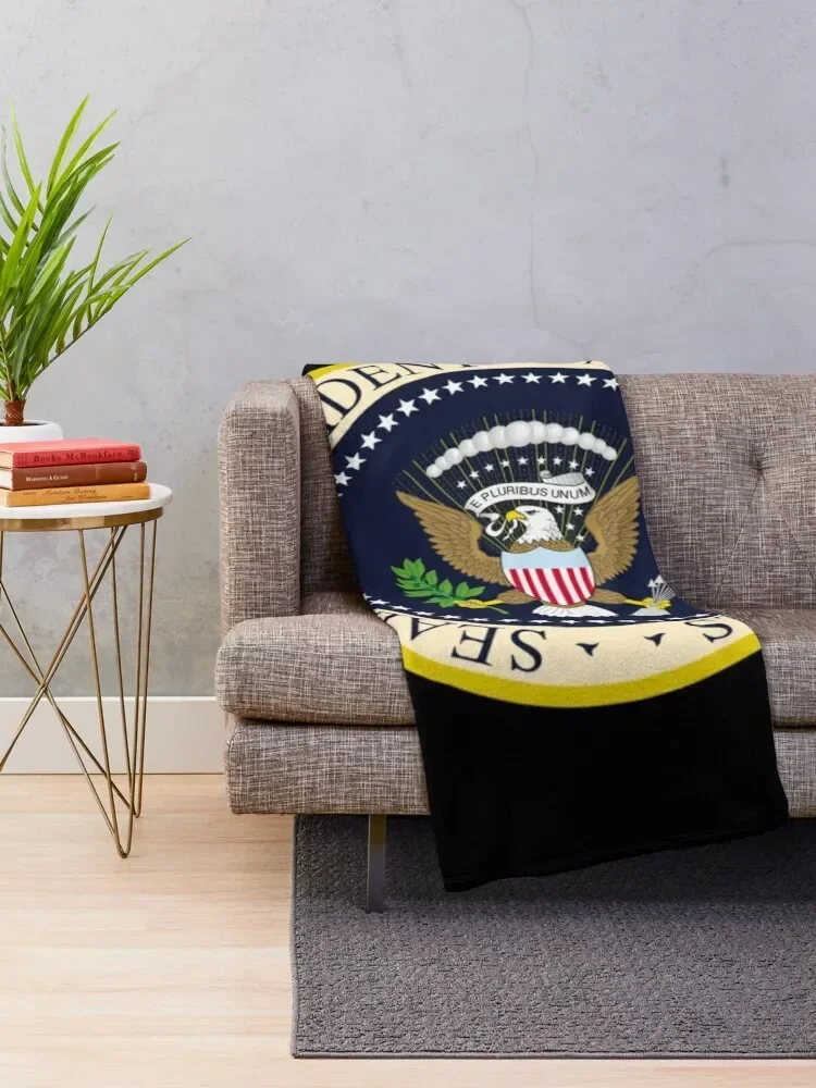 seal of President of the United States Throw Blanket Soft Beds Bed covers For Decorative Sofa Blankets