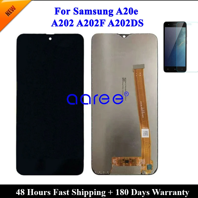 5.8' LCD Screen  For Samsung A20E LCD display For Samsung A202 A20E LCD Screen Touch Digitizer Assembly