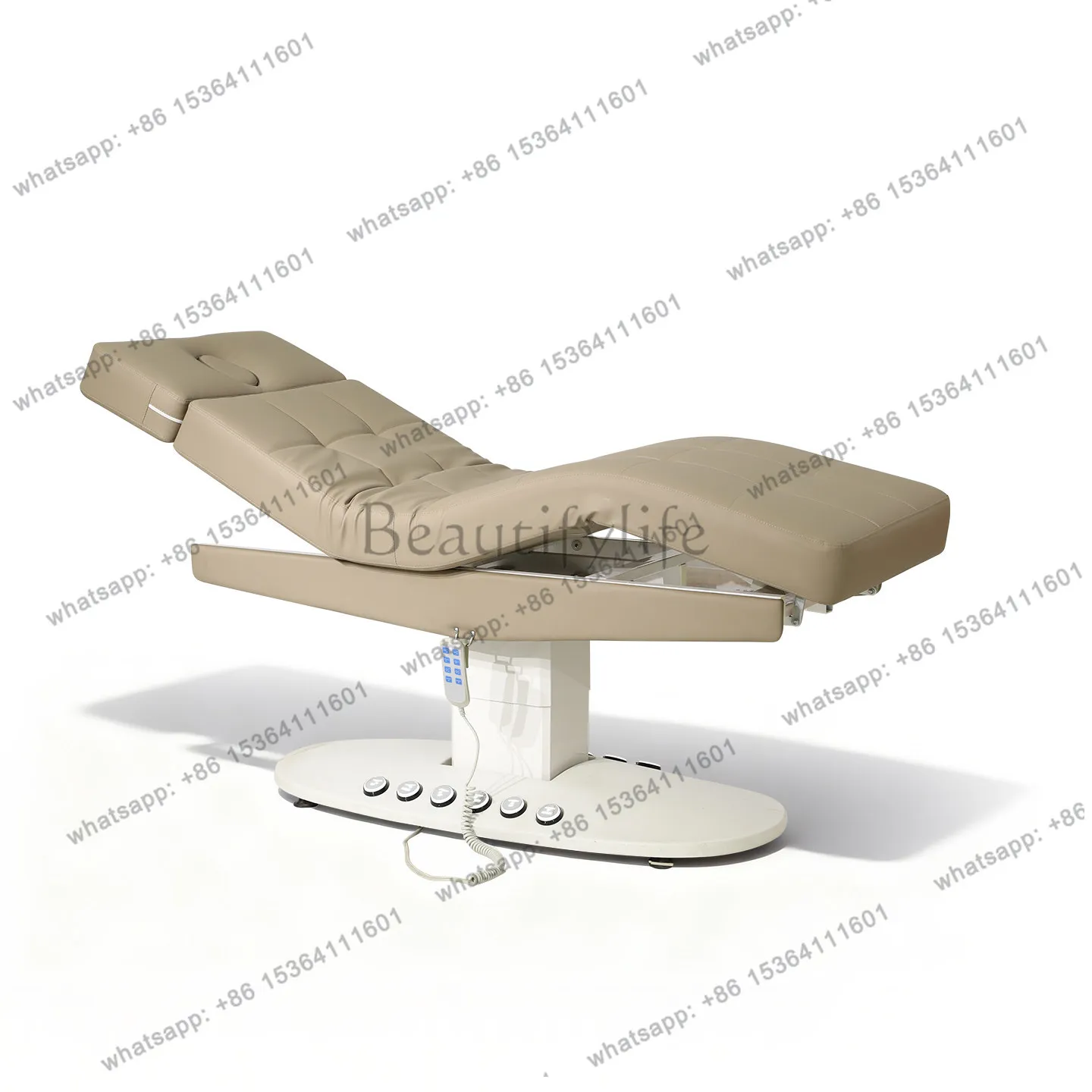 

Electric lifting beauty bed, special body massage embroidery bed for beauty salons