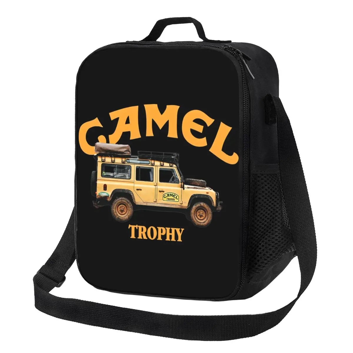 Camel Trophy Defender 110 Bolsa de almuerzo con aislamiento térmico para mujer Bolsa de almuerzo reutilizable para pícnic al aire libre Caja de comida Bento multifunción