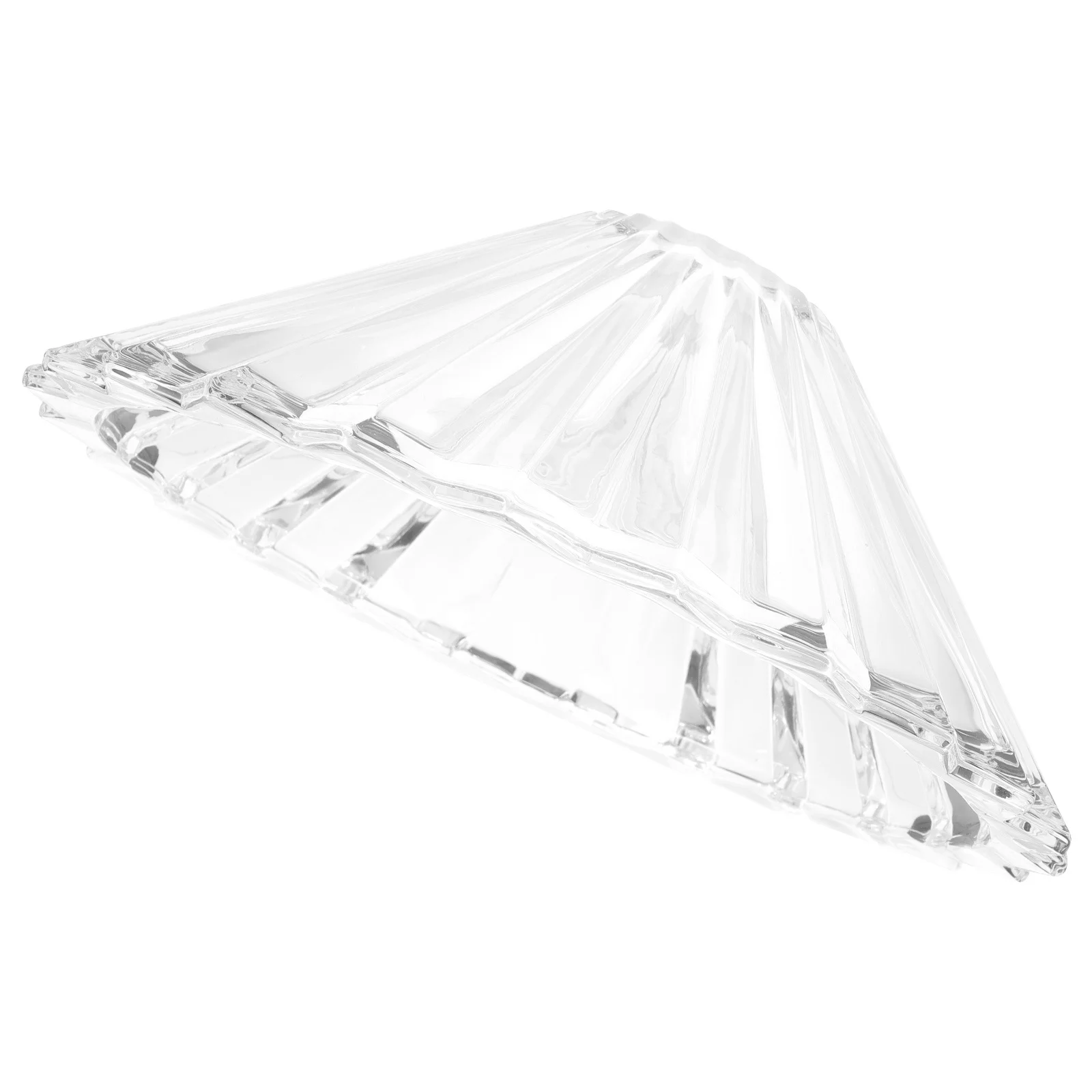 

Glass Lampshade Pendant Light Shade Durable Beveled Style Ceiling Light Cover Home Decor Replacement E27 Socket Bulb Cage