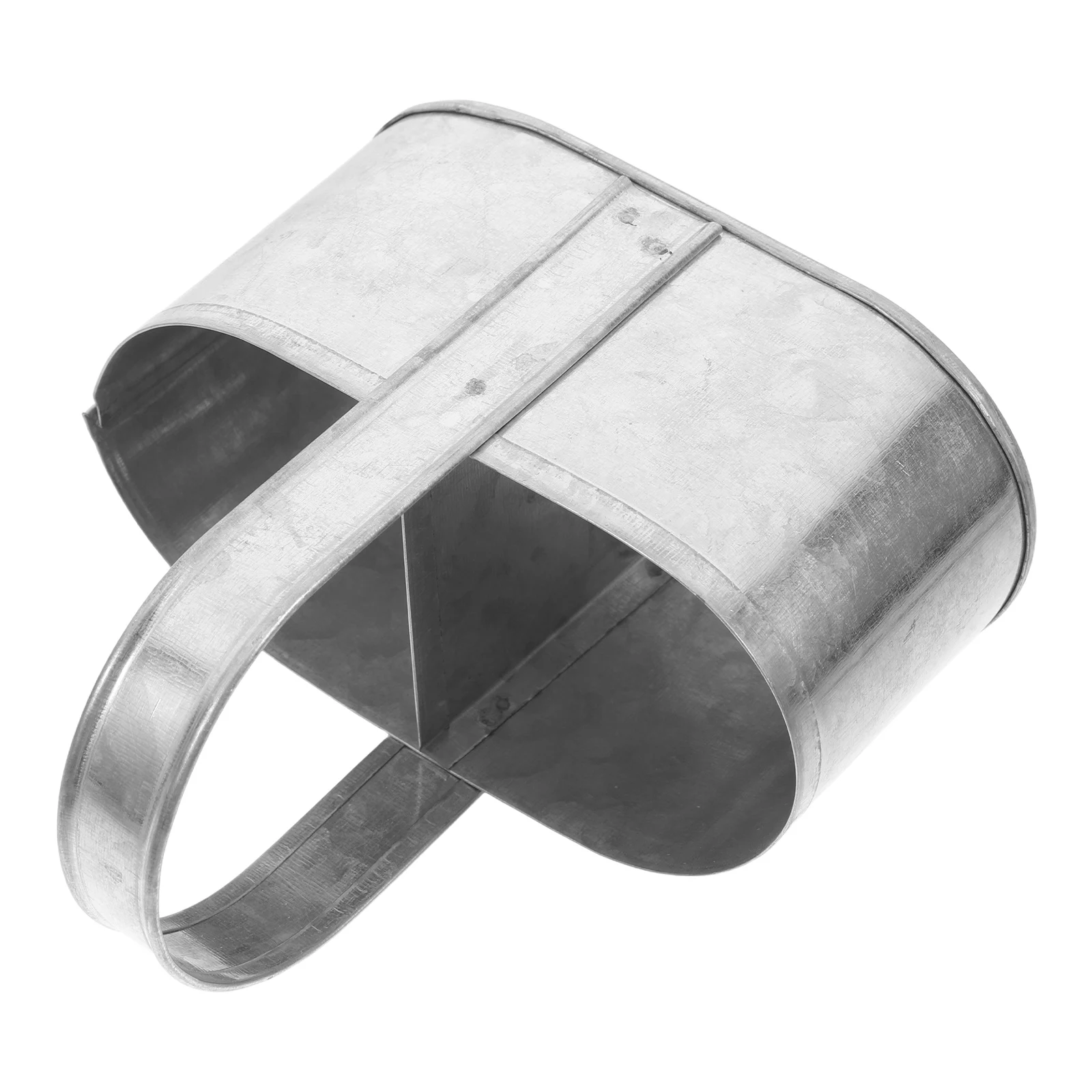 

Tin Flower Basket Baskets for Gardening Dish Lifter Fence Planters Outdoor Plants