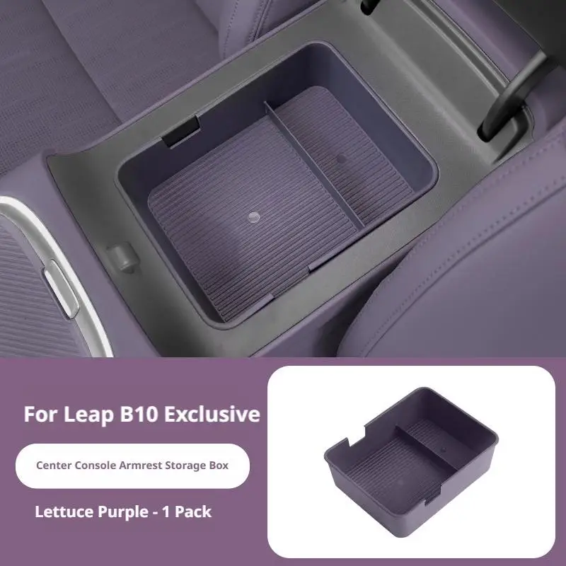 Center Console Armrest Storage Box For Leap B10 Car Organizer Tray Interior Accessories Glove Box Partition Stowing