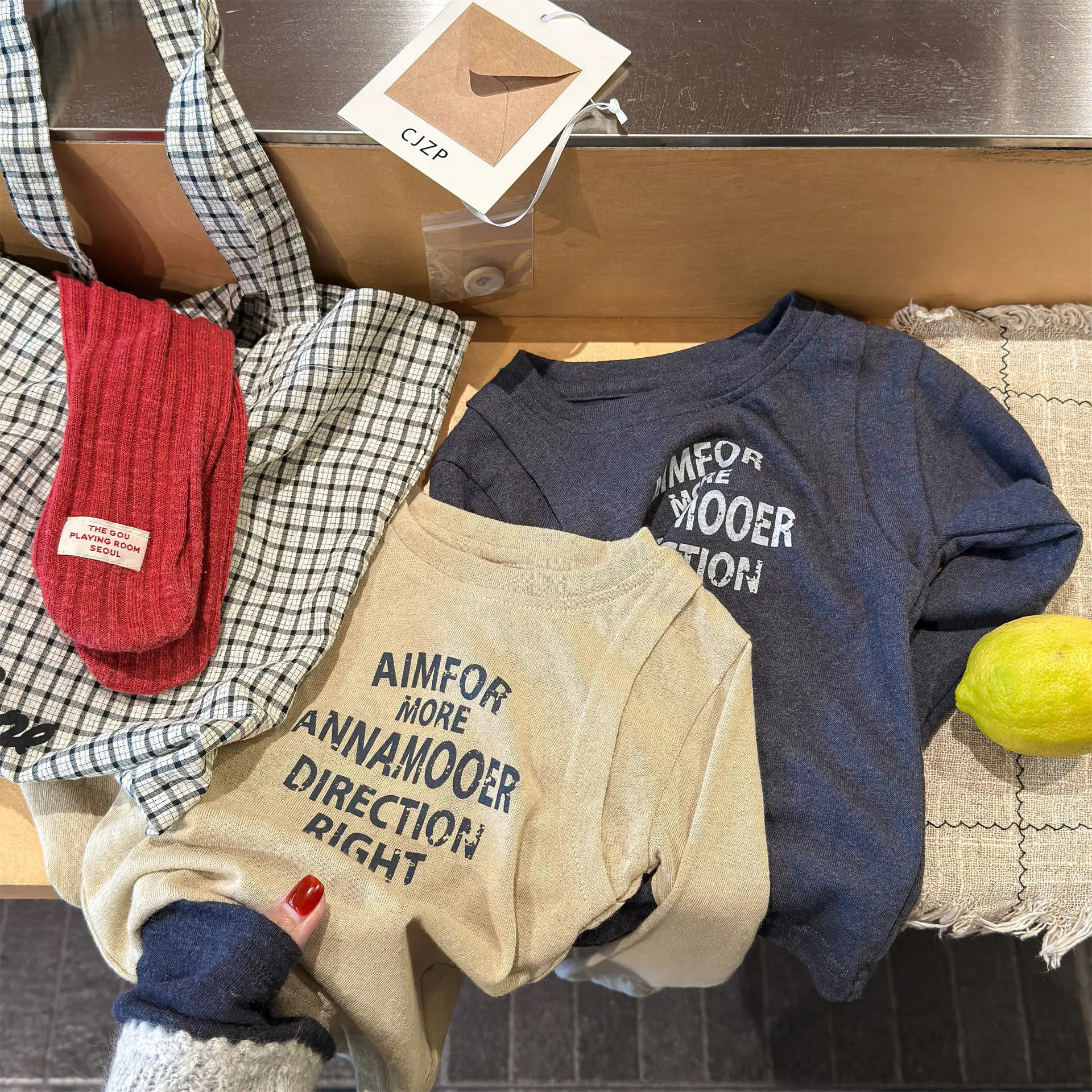 

2026 Spring New Children Long Sleeve T Shirts Cotton Girls Letter Print Bottoming Shirts Kids Clothes Boys Casual T Shirts