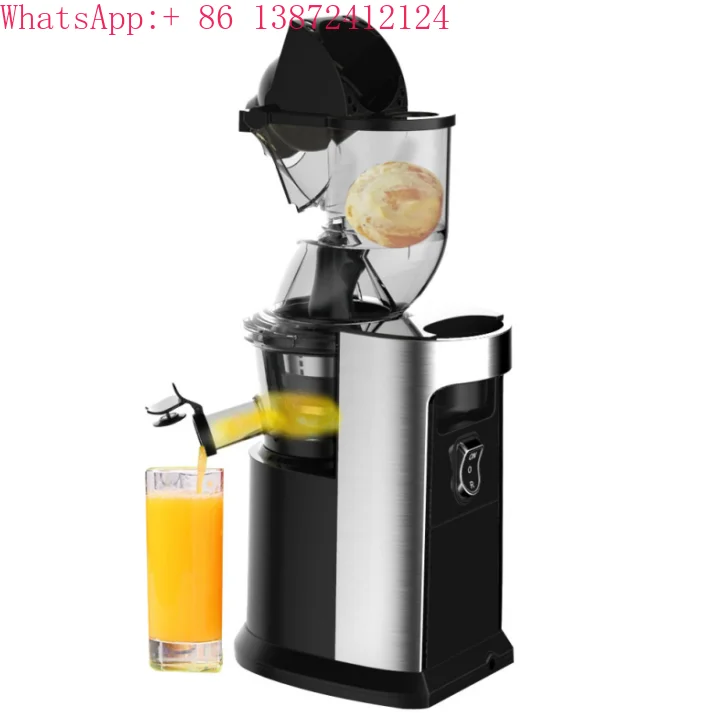 

2021 New Aouball Factory Black Color Whole Commercial Slow Nutrition Fruit Masticating High Quality Juicer Extractor in AC Motor