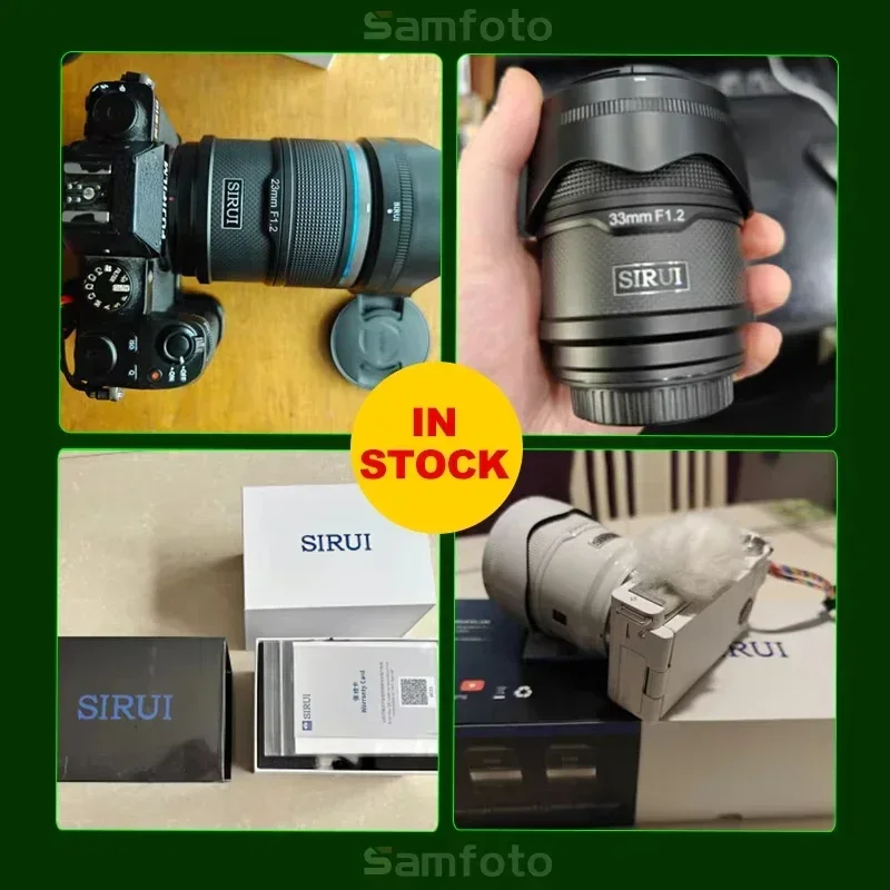 SIRUI 23mm F1.2 レンズ ソニーEマウント 富士Xマウント