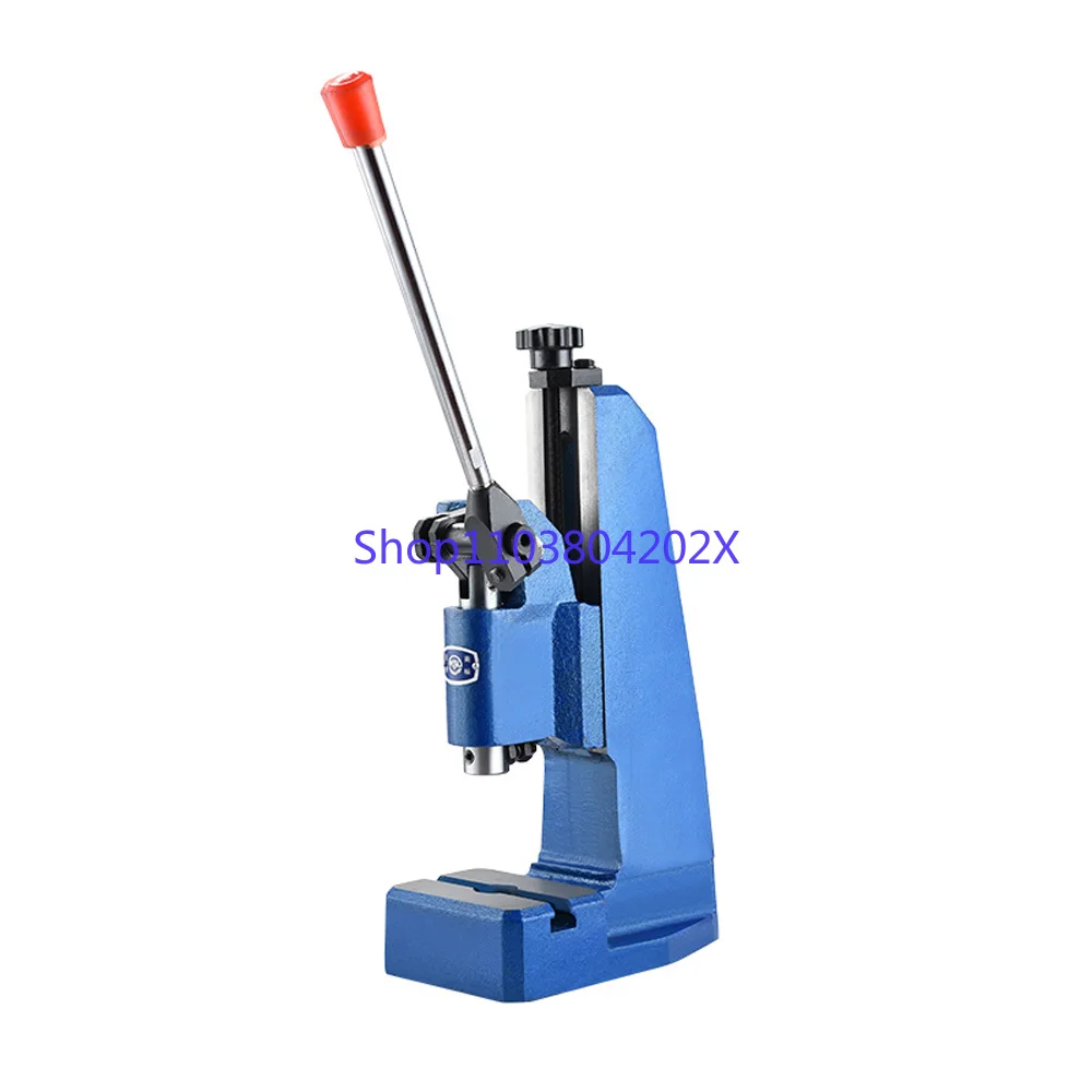 

J03-0.4A Small Manual Press Desktop Manual Punching Nominal 4KN Press Hand Beer Punching Punching Machine
