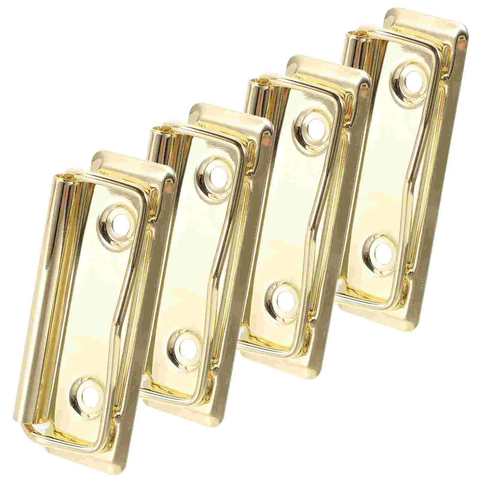 

4Pcs Write Board Clips Metal Clipboard Clips Scrapbook Clips Write Board Clips Replacement mountable clipboard clips