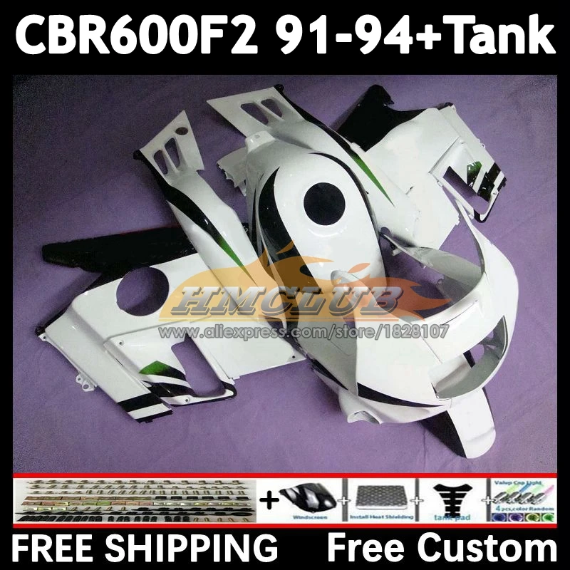 Body +Tank For HONDA CBR600 CBR 600F2 600 F2 FS 55No.93 HANNSpree CBR600F2 91 92 93 94 CBR600FS 1991 1992 1993 1994 Fairings