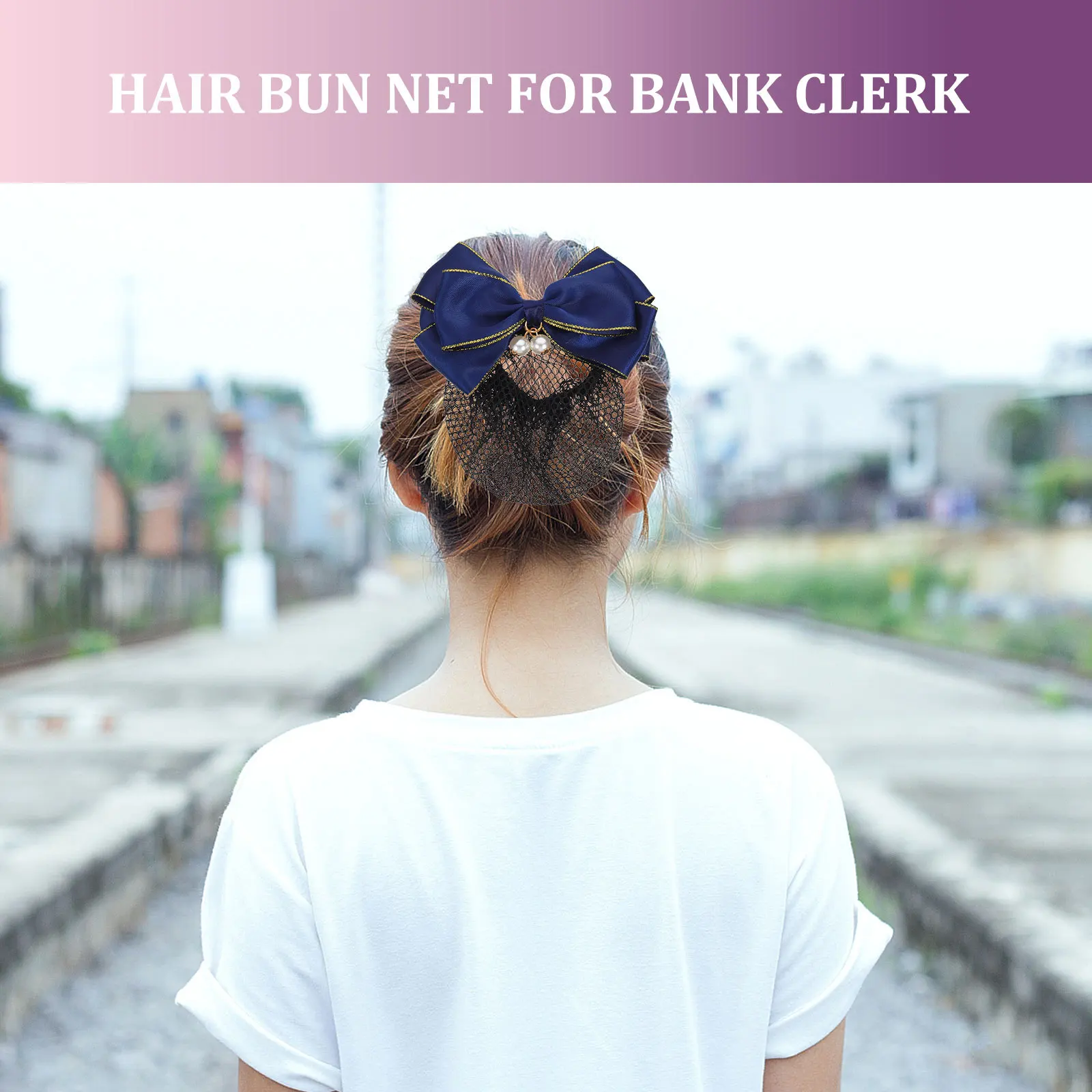 

Сетка для женщин, балетная булочка для медсестры, стюардессы, женские сетки для волос, аксессуары для волос для торжественных случаев, булочка для волос