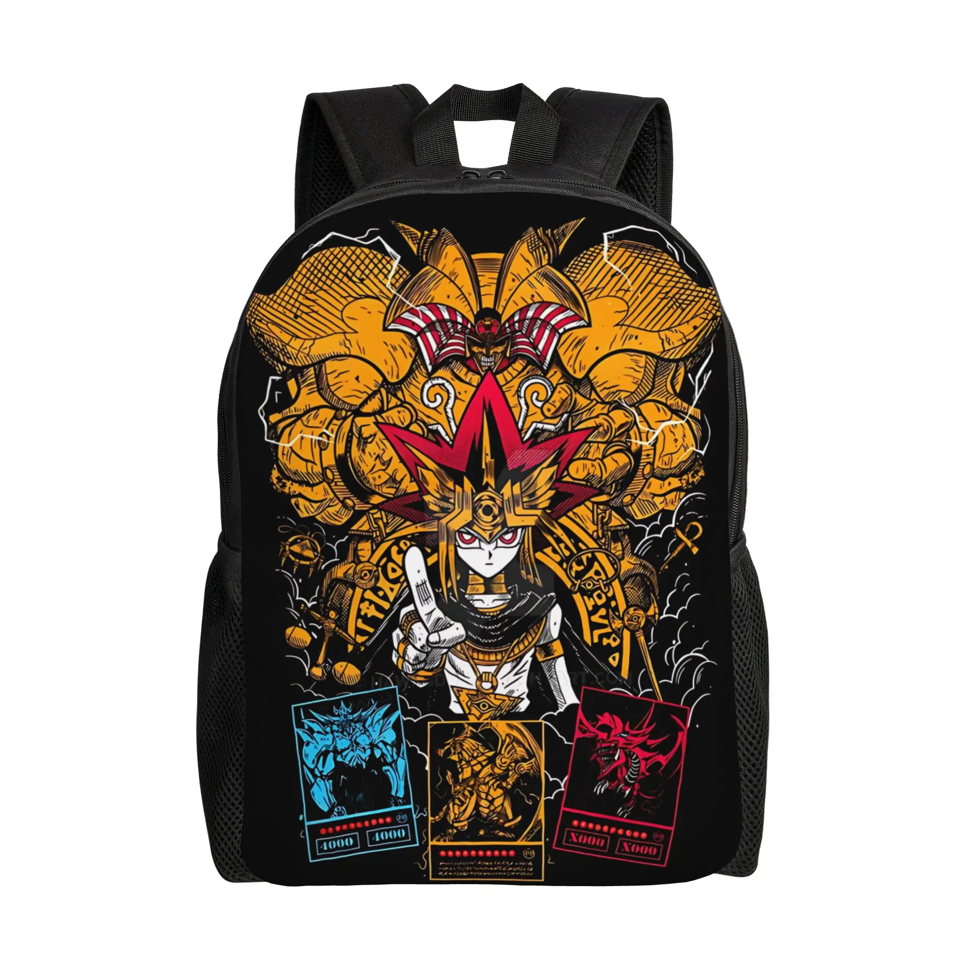 

funko ita bag Duel Monsters Daypack mochila Adjustable Strap Office Work Zipper Closure Rucksack