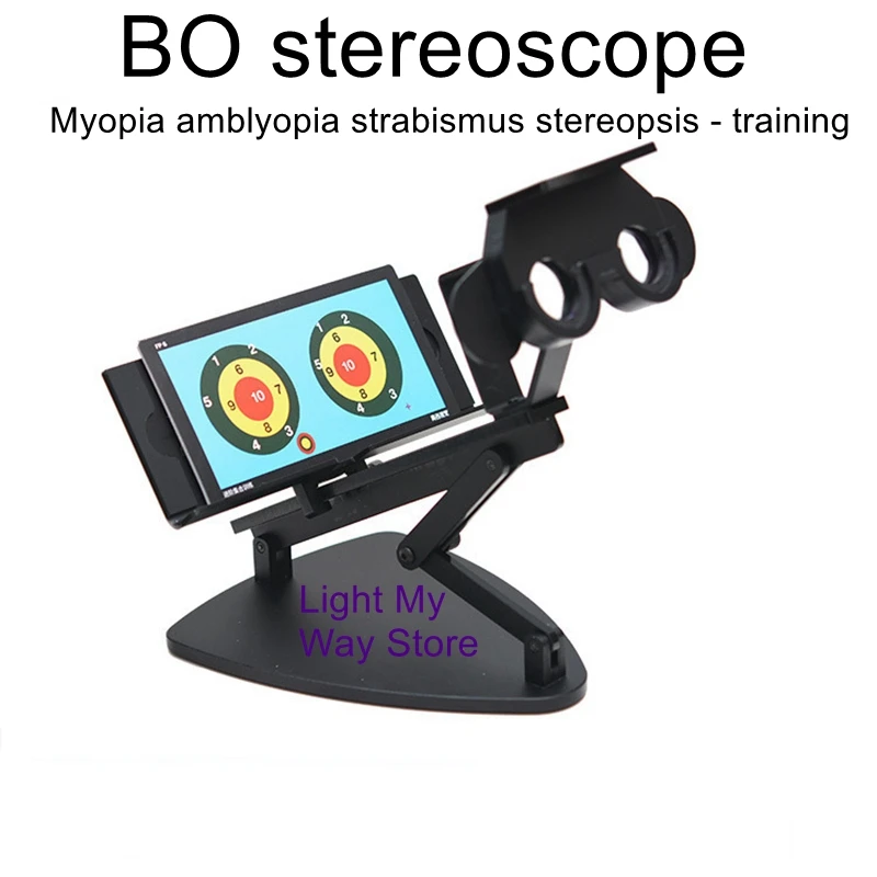 Stereoscopic Variable Prismatic Trainer Stereo Visual Training ToolsOrthoptic For Refractive Errors Amblyopia Squint