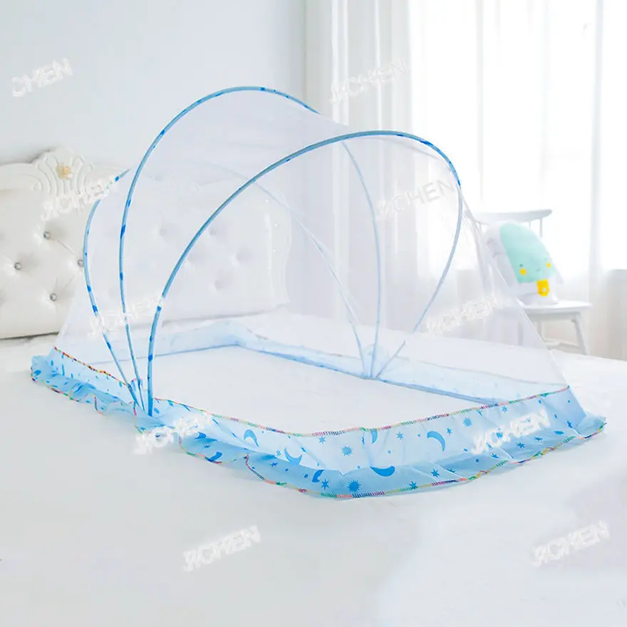 

Монгольская складная москитная сетка для кровати, не требующая установки нижней части.