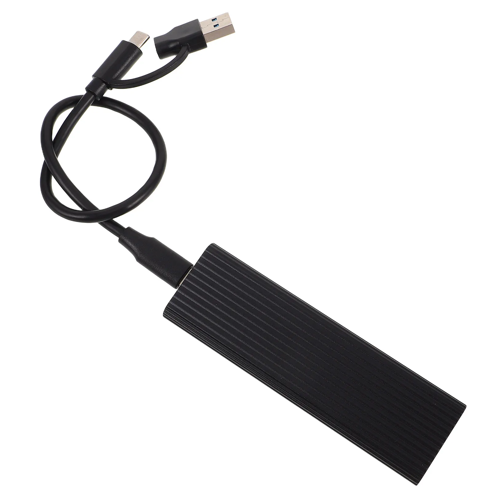 

1Set SSD Enclosure USB Type-C 3.1 Aluminum Case Supports Nvme Dual Protocol High Speed External Solid State