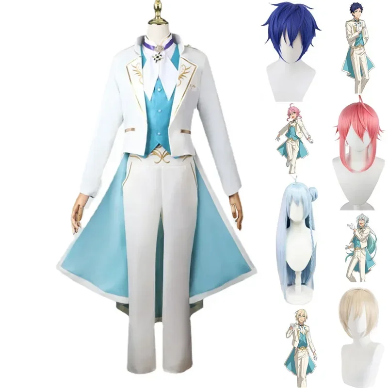 Anime Ensemble Stars Hibiki Wataru Fushimi Yuzuru Tori Himemiya Tenshouin Eichi Cosplay Costume Fine Team Man Woman Swallowt MN1
