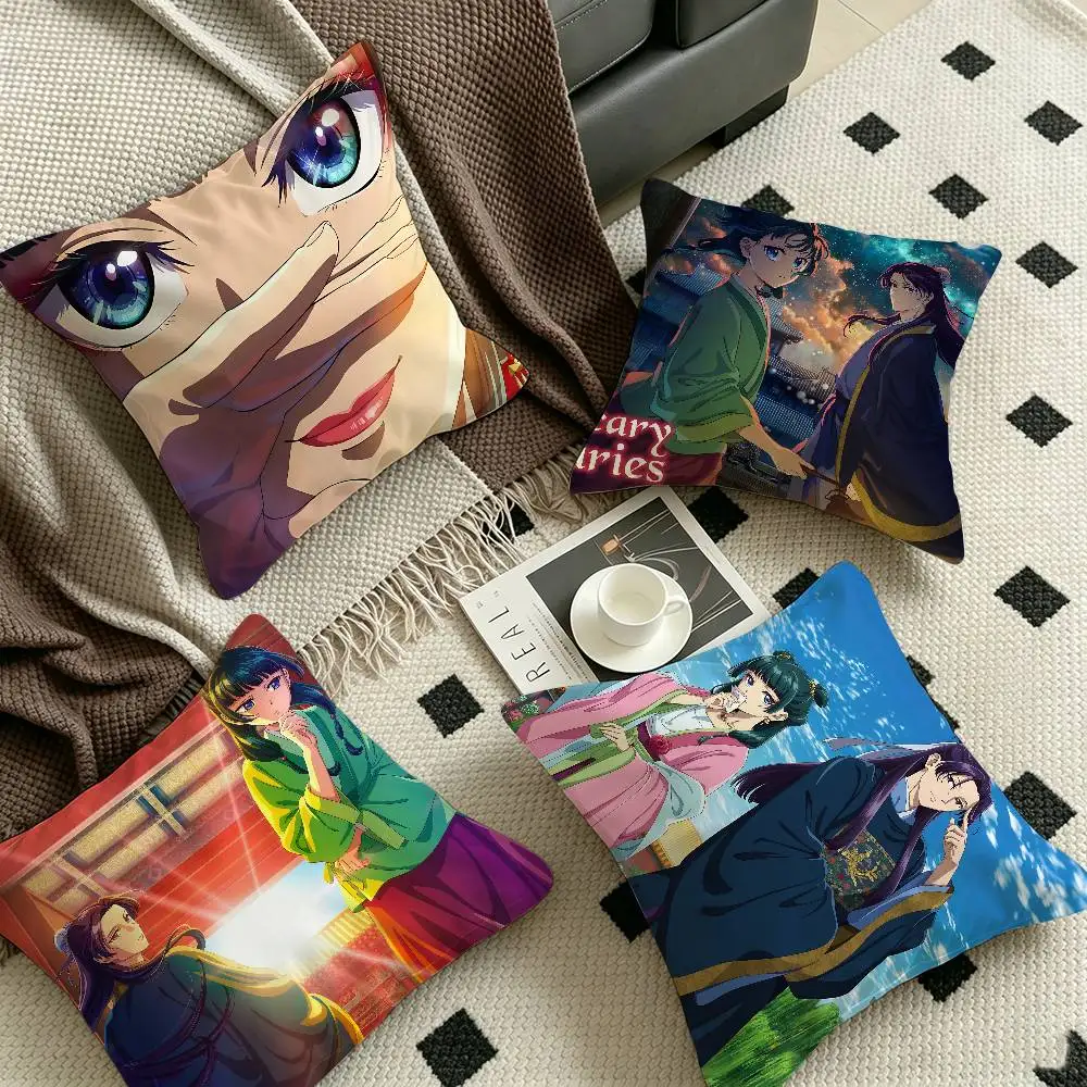 Popular Anime The Apothecary Diaries Pillow Anime Pillow Sofa Bed Head Pillow Cover Cushion Cover 45x45 cm Fashion