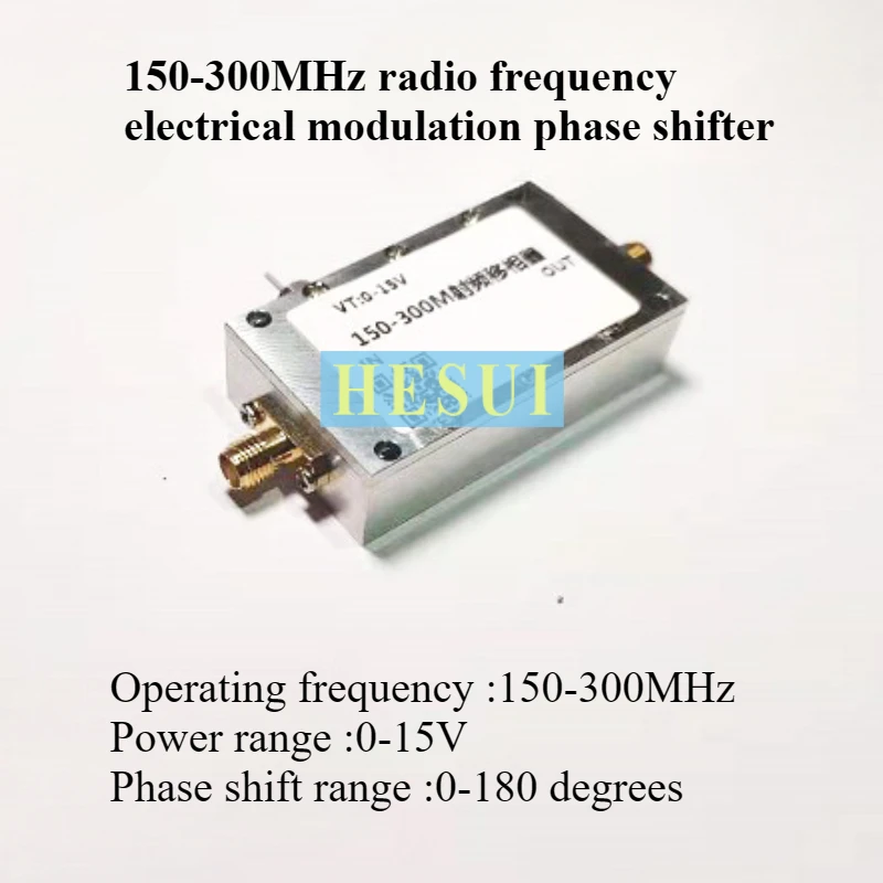 150-300M voltage-controlled phase shifter electrically modulated  RF analog  180-degree phase-shift array