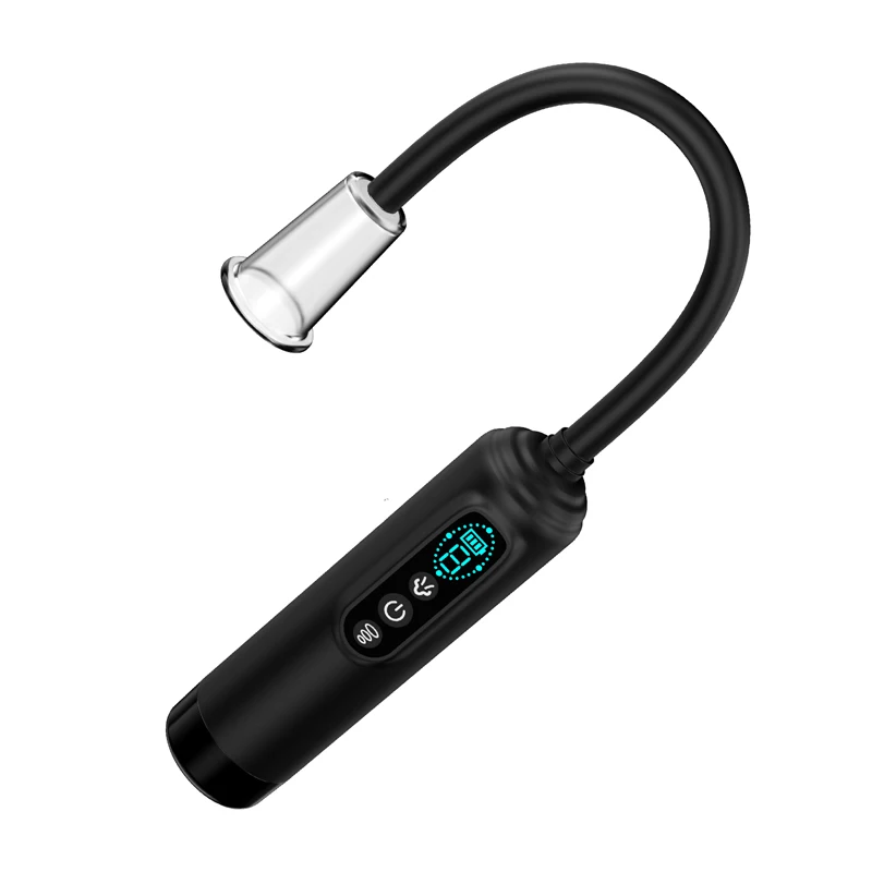 Electric Pussy Pump Nipple Sucking Vibrator Toys BDSM Vacuum Vagina Clit Sucker Breast Massager Nipple Enlarge Adult Supplies view 5