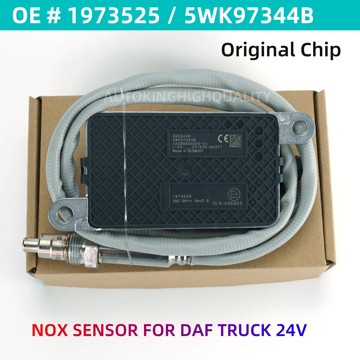 

1936256 5WK97344B Nitrogen Oxygen Sensor Fits for DAF CF XF Truck NOx Sensor OE New Nitrogen Oxides Sensor