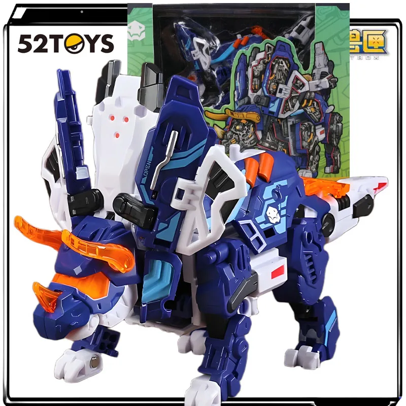 

BEASTBOX Domestic Mecha Sigma Triceratops Figure, ABS, 5cm Cube-10cm Triceratops Modes,Mecha Collection/Desk Decor,Free Shipping