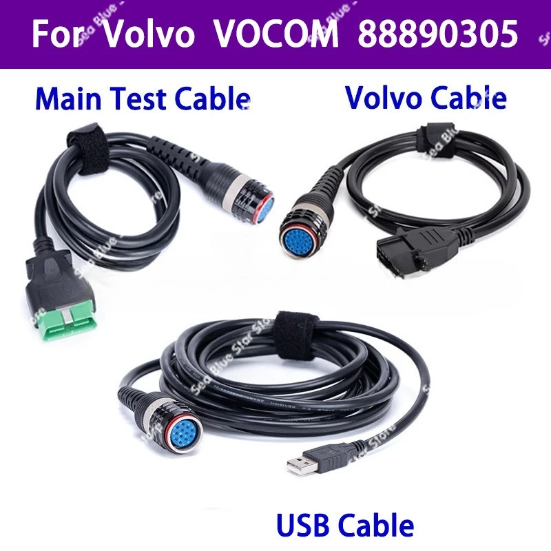 

Детектор грузовиков Кабель VOCOM1 VOCOM2 Диагностический кабель 8pin/OBD2/USB