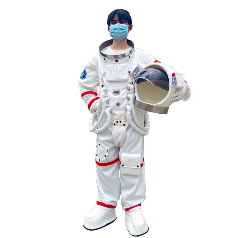 Custom astronaut cartoon figure costume Space suit children astronaut costume cosplay stage doll clothing for adults