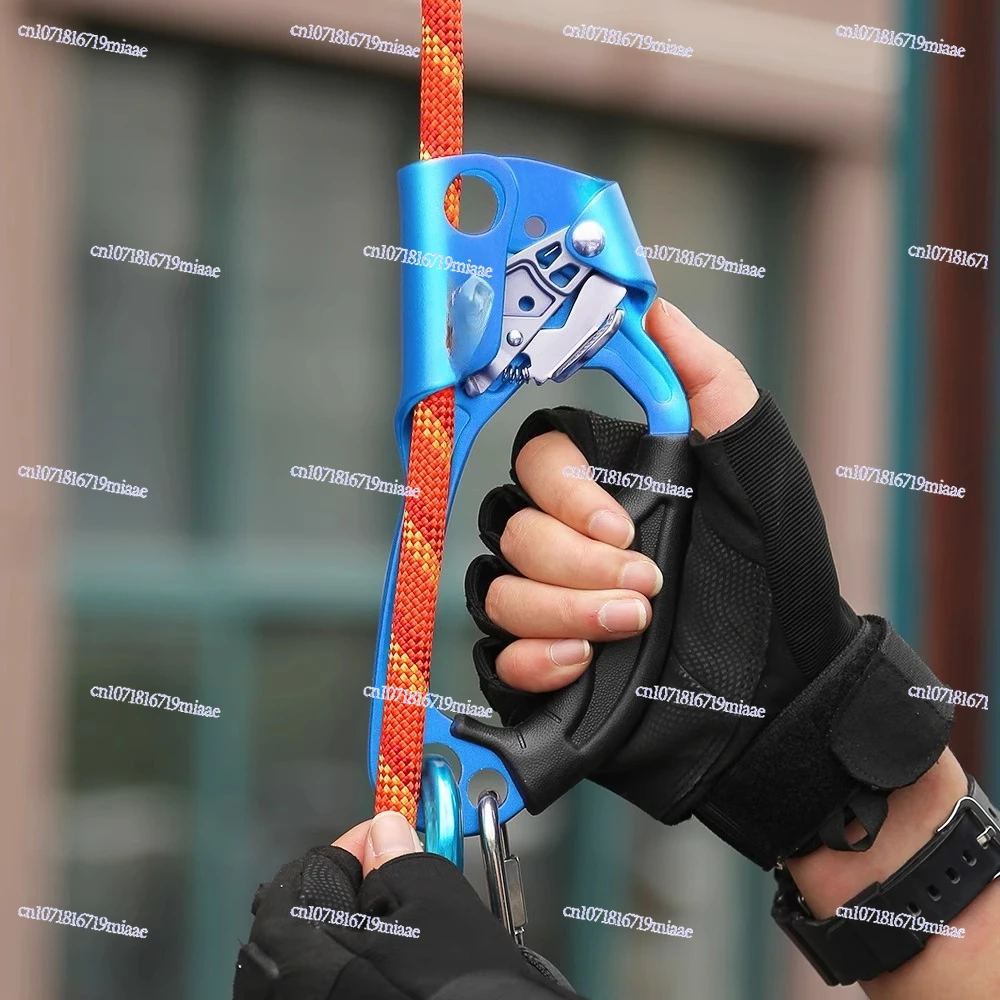 Hand Lifter Rope Climber Hand Lifter Mountaineering Climber Caving Anti-Slip Device Outdoor Climbing