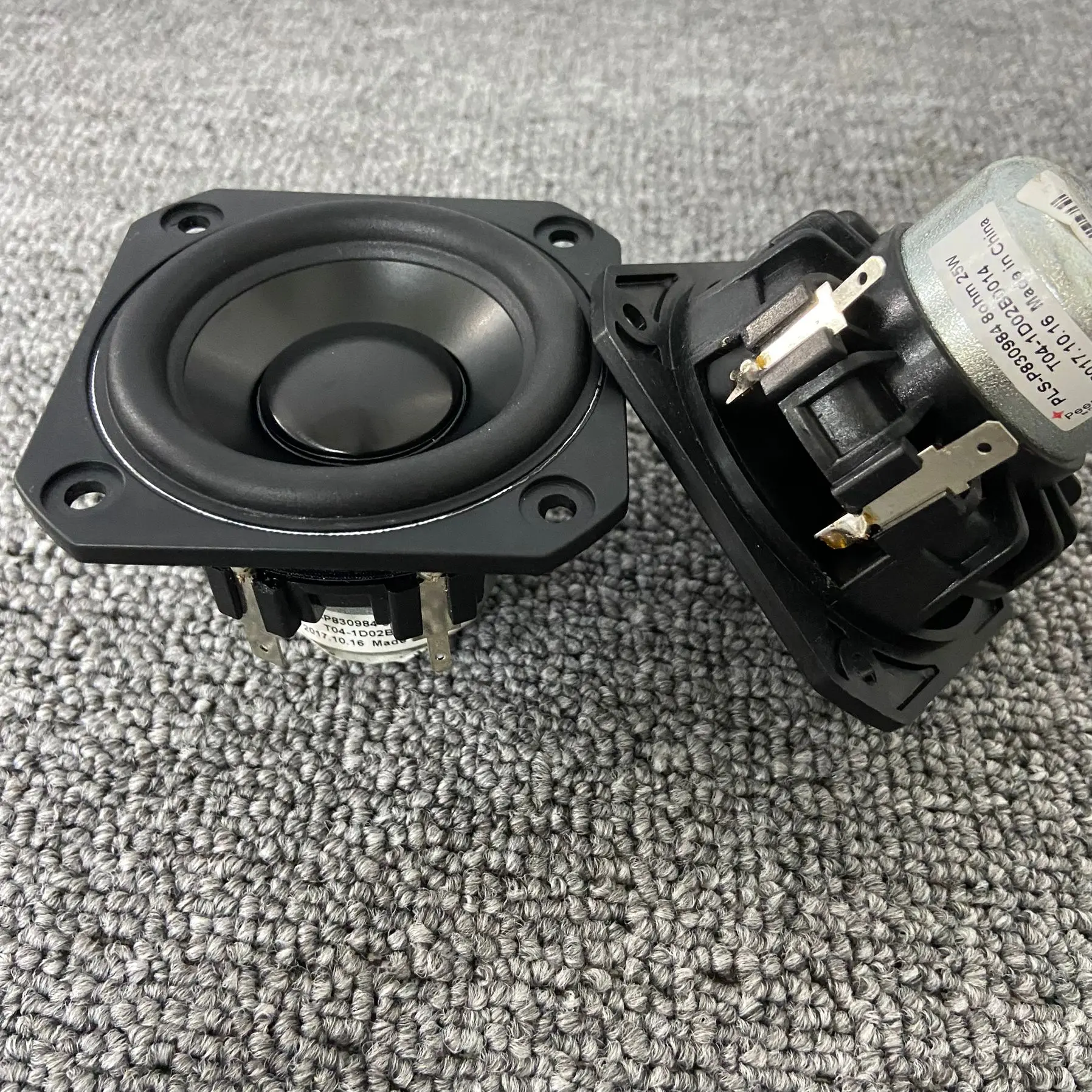 Ghxamp für unvergleich liche p830984 2,5 Zoll 2,75 Zoll Voll frequenz lautsprecher Langhub Neodym 8Ohm 25W echt 2 Stück – Detail 16
