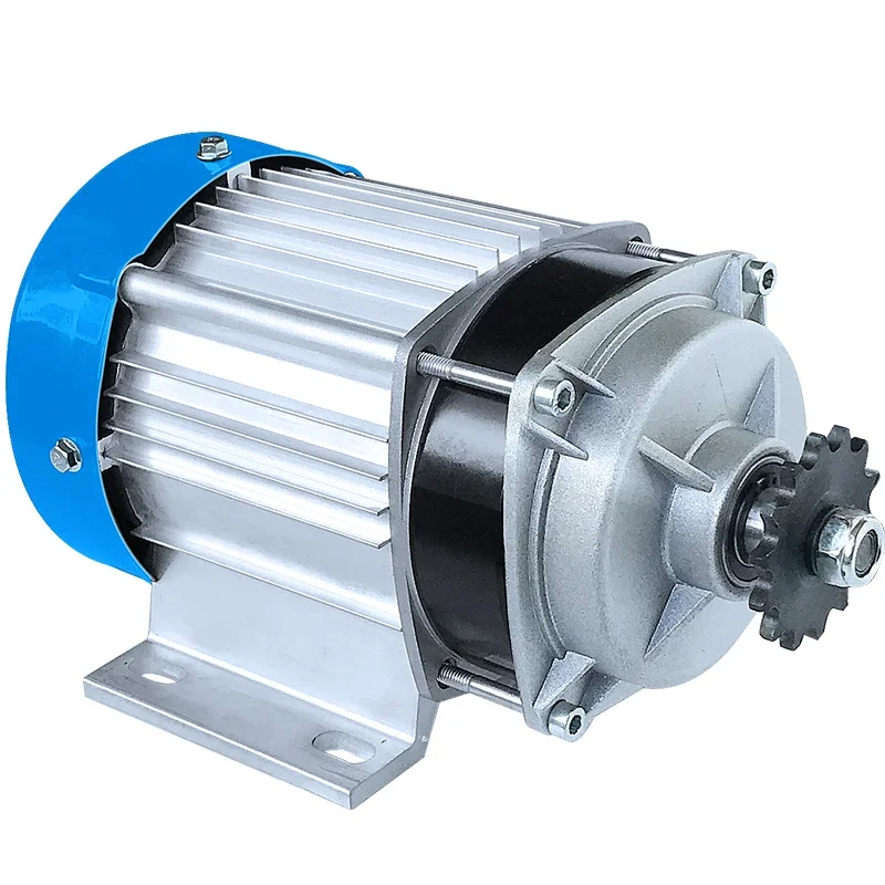 48V 60V 800W 1000W electric three battery car deceleration brushless DC motor in the opposite chain