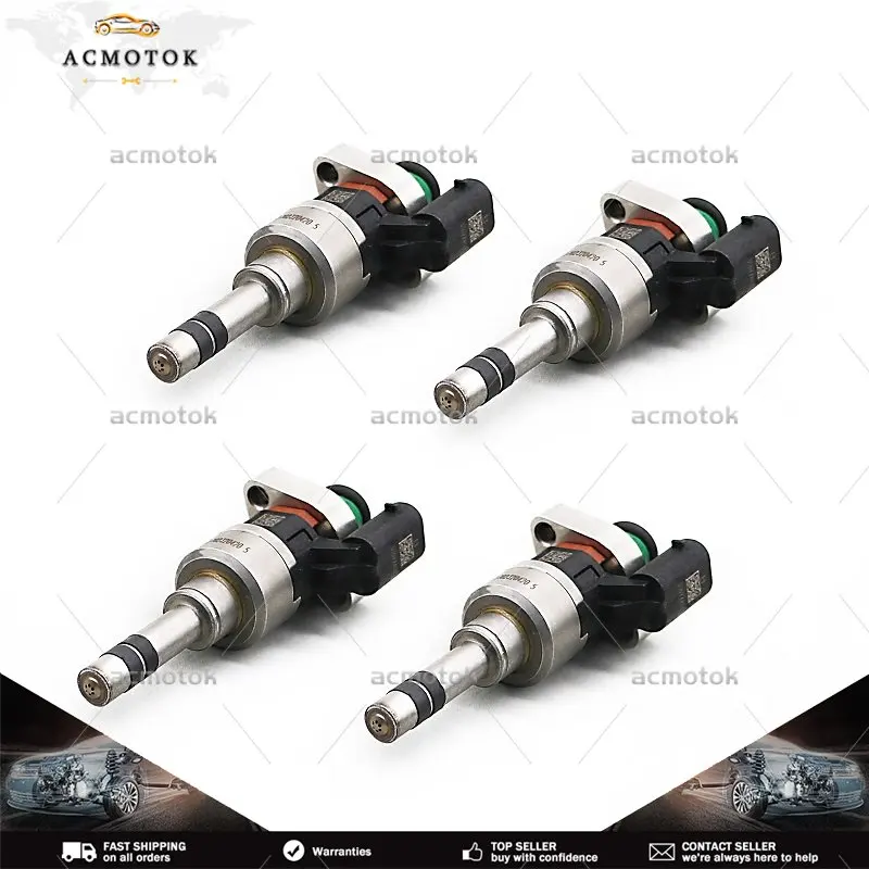 4PCS Fuel Injectors For Chevrolet Equinox GMC Terrain Buick Encore Chevrolet Cruze Chevrolet Malibu 55577403