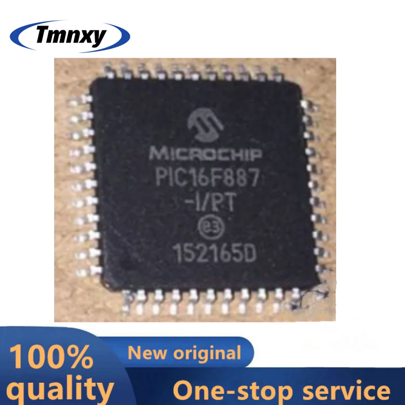 10PCS  Brand-new PIC16F887-I/PT PIC16F887 PIC16F18877 PIC16F18877-I/PT QFP44