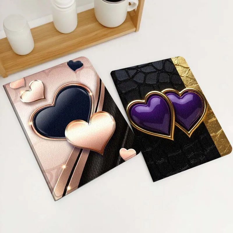 

Shining Love Heart Luxury Gift For Xiaomi Redmi Mi Poco Pad 2 5 6s 7 7s Ultra Pro Max 14 12.4 12.1 inch Soft Tablet Case