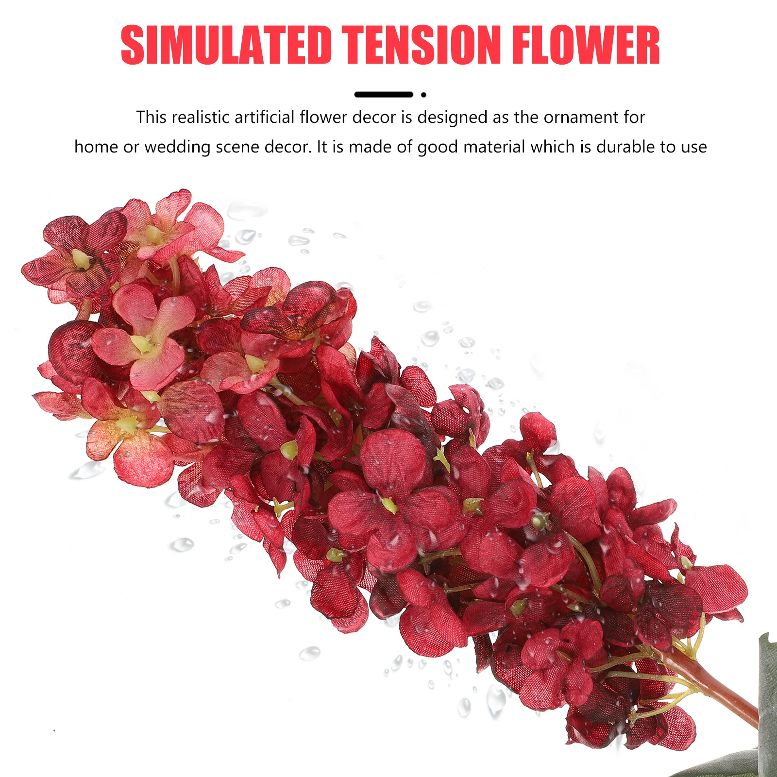 

Artificial Hyacinth Fake Silk Flower Bouquet Wedding Table Centerpiece Home Decor Faux Hyacinth Flowers for Party Decoration