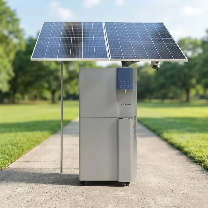 Commercial Solar Air Water Generator Atmospheric Water Making Machine for Remote Areas