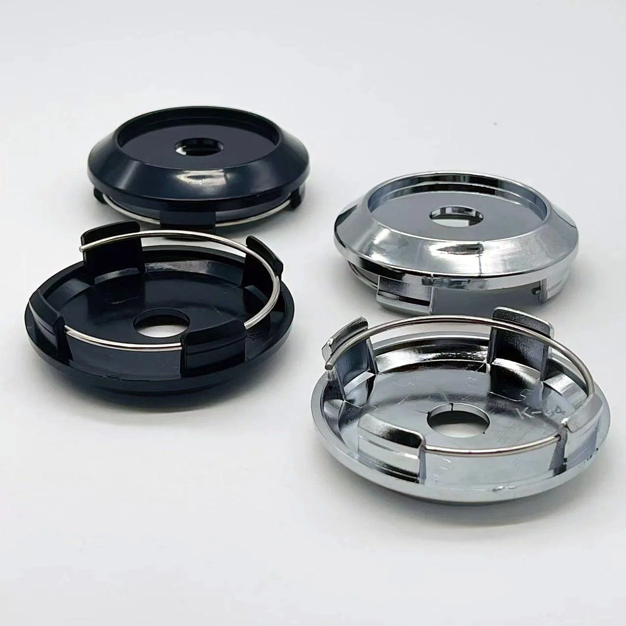 4 قطعة 64 مللي متر K-64Universal سيارات محور قبعات سيارة عجلة مركز قبعات Hubcap ملصق الإطارات محور ملصق الديكور الإطارات اكسسوارات #2