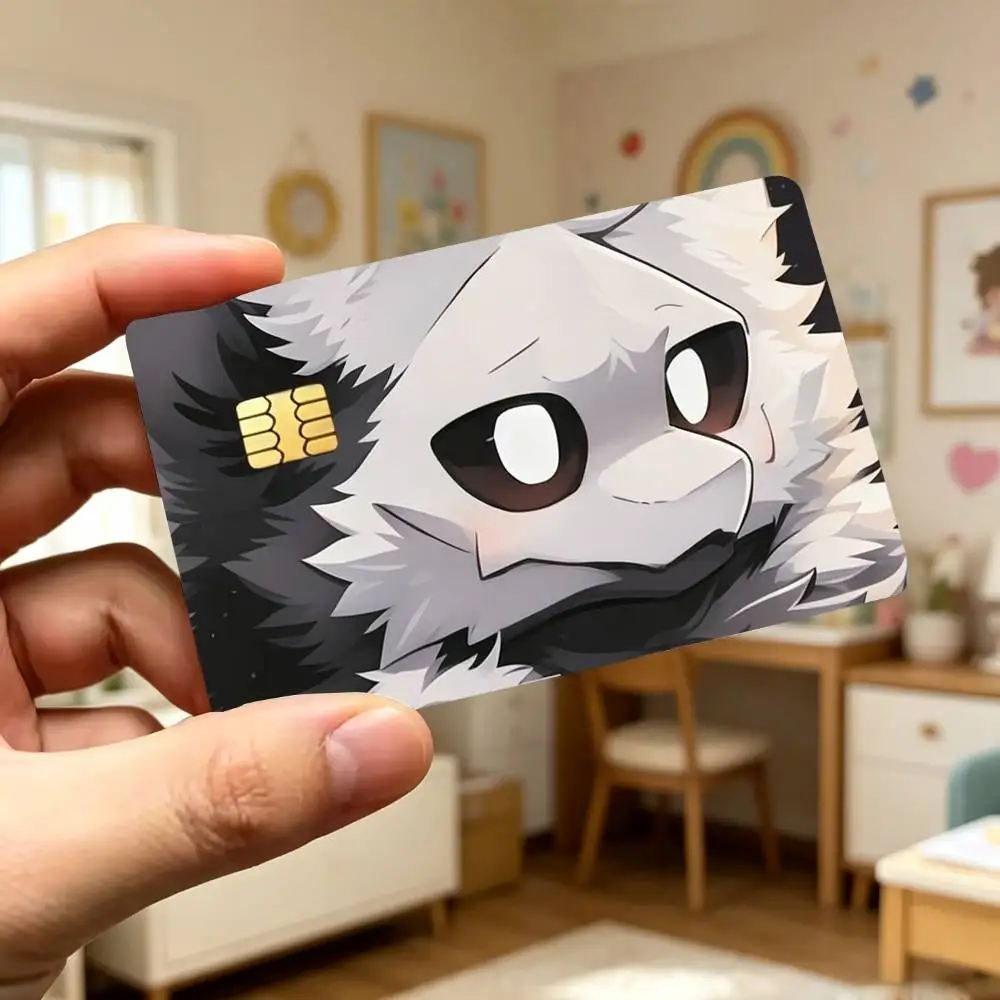 Furry Art P-Puro Changed-D  Sticker Decoration Creative Bank Card Bus Metro Waterproof Sticker