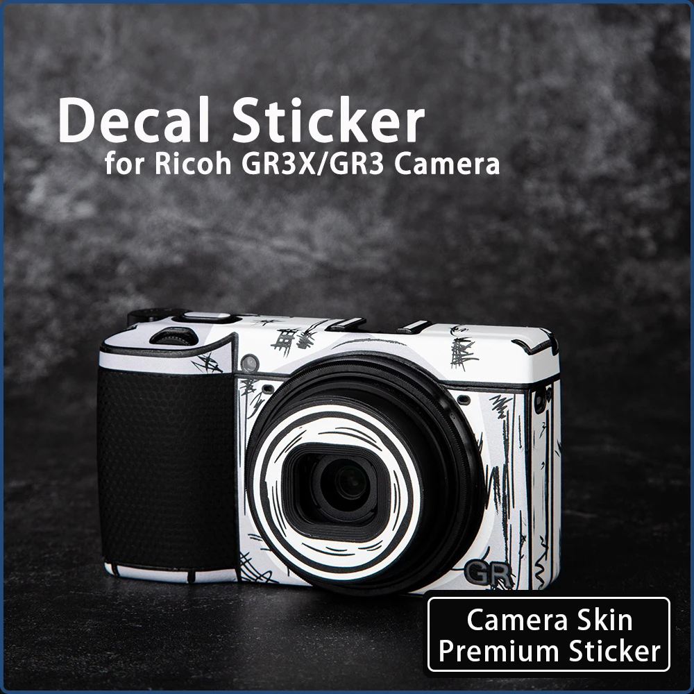 

GR3 Protector Cover Film GR3X Wrap Cover GR3 Decal Sticker Protective Film for Ricoh GR3X GR3 Camera Skin Decal Skin Wrap Cover