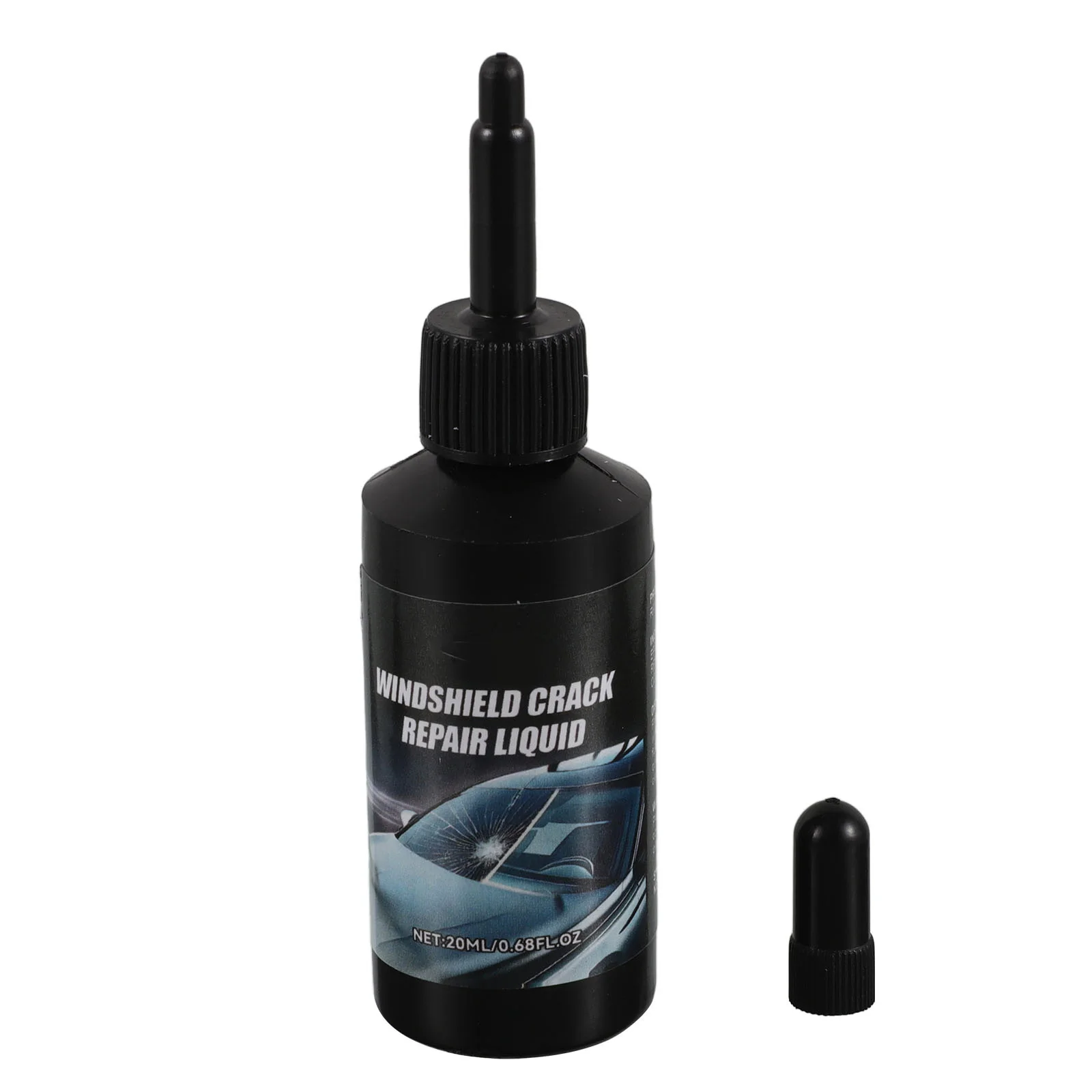 

Windshield Crack Repair Kit Glass Scratch Remover Auto Chipped Liquid Epoxy Resin Car Window Fix Tools Set Clear Visibility