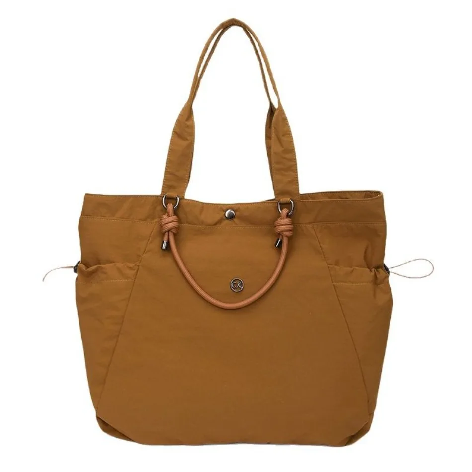 

New large-capacity ladies shoulder handbag work commuting solid color crossbody bag fashion Harajuku wind women's bags