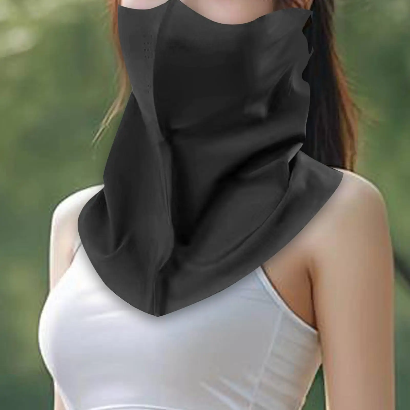 Sun Protection Face Scarf Breathable Cooling Neck Gaiter Balaclava for Women Summer Outdoor Cycling