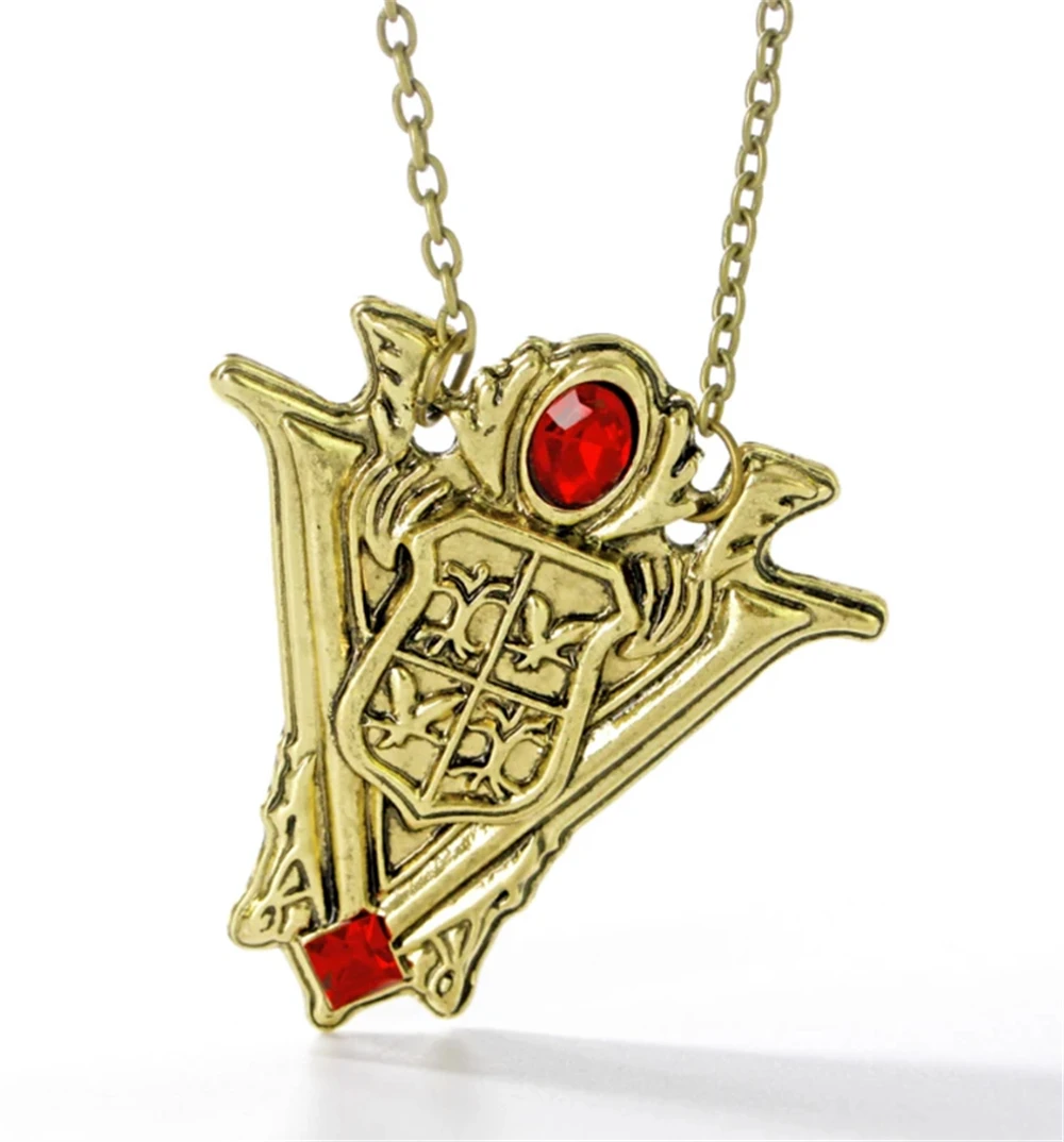 Fashion Jewelry Women Cosplay Necklace Props Movie Twilight Theme Rosalie Same Design New Moon Crest Volturi Charms Necklaces