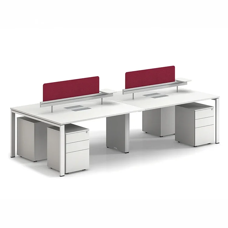 2026 Modern Design Commercial Office Furniture Cabinet Office Workstation Dividers Table Standing Computer Desk