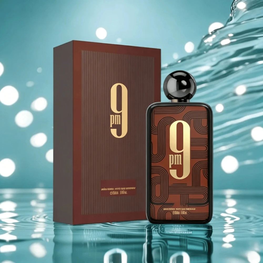 

9 PM Elixir Extrait de Parfum 100ml | Unisex Warm Spicy Fragrance with Nutmeg, Vanilla & Leather, Long Lasting for All Occasions