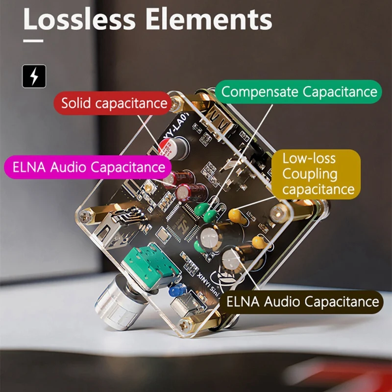 La01 Non-Destructive Hifi5.1 Bluetooth USB Flash Drive Decoding Board Player Audio Receiver Audio Amplifier Board