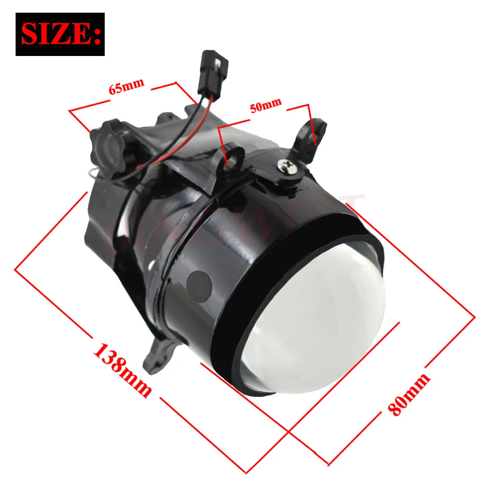 Fog Light HD Lens Daytime Light Car LED Projector Fog Lamp DRL12V For Fiat Punto Evo 2009 2010 2011 2012