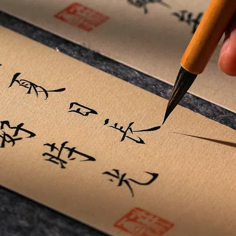 Chinese Style Half Ripe Xuan Paper Bookmarks Chinese Cultural Creative Blank DIY Bookmark Adult Student Handwriting Bookmarks